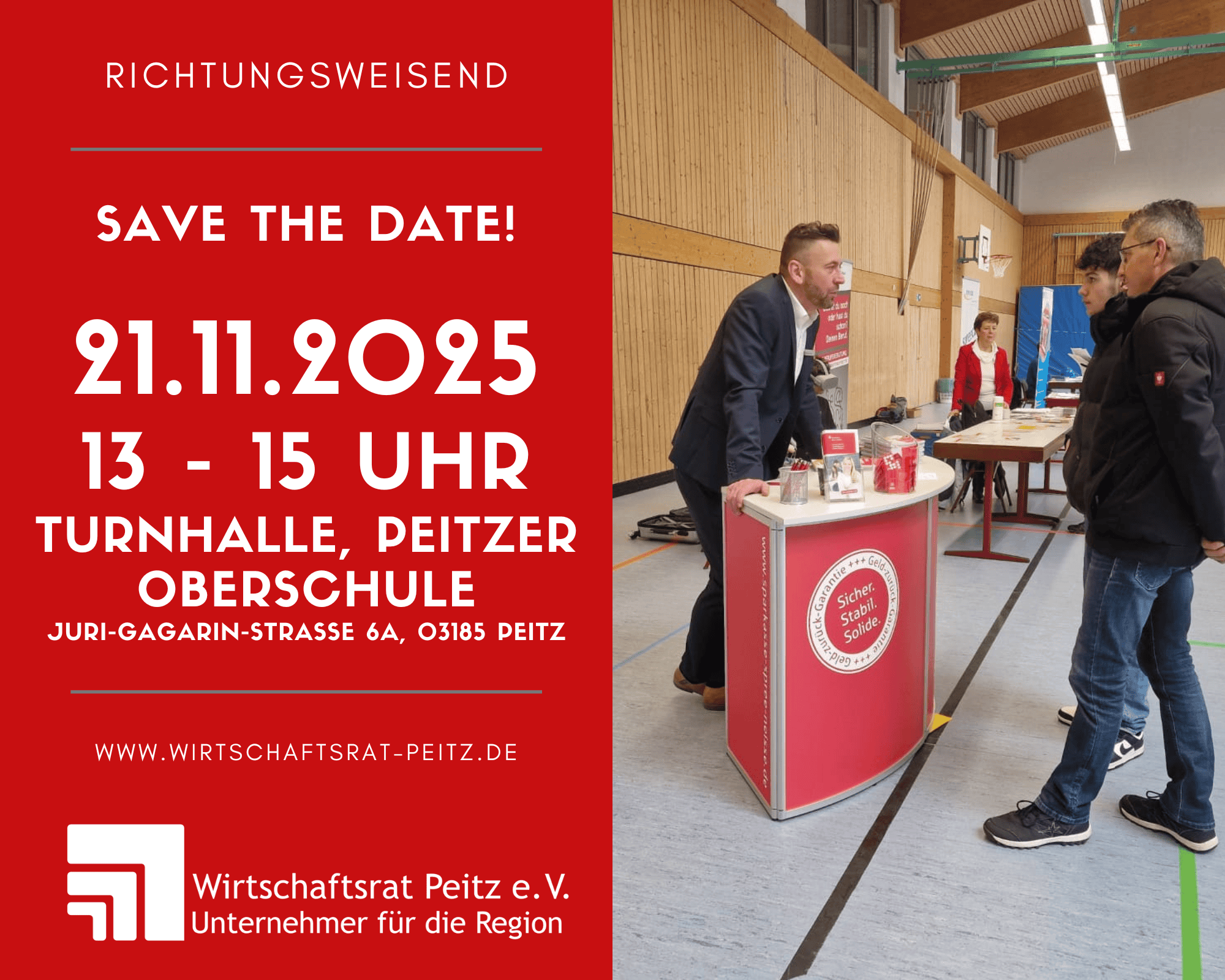 Save The Date - Ausbildungsmesse - 21_11_2025