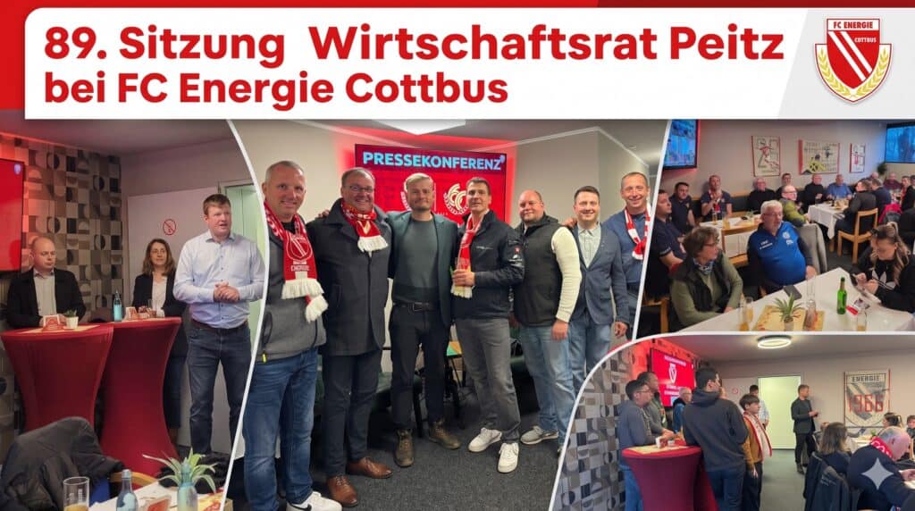 89. Sitzung Wirtschaftsrat Peitz bei FC Energie Cottbus