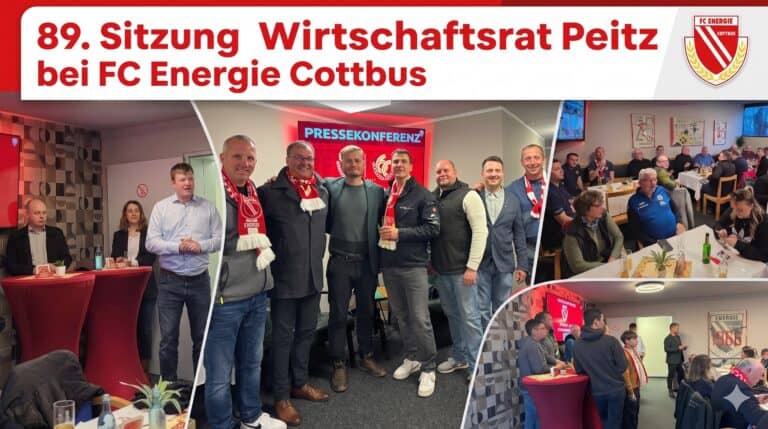 89. Sitzung Wirtschaftsrat Peitz bei FC Energie Cottbus