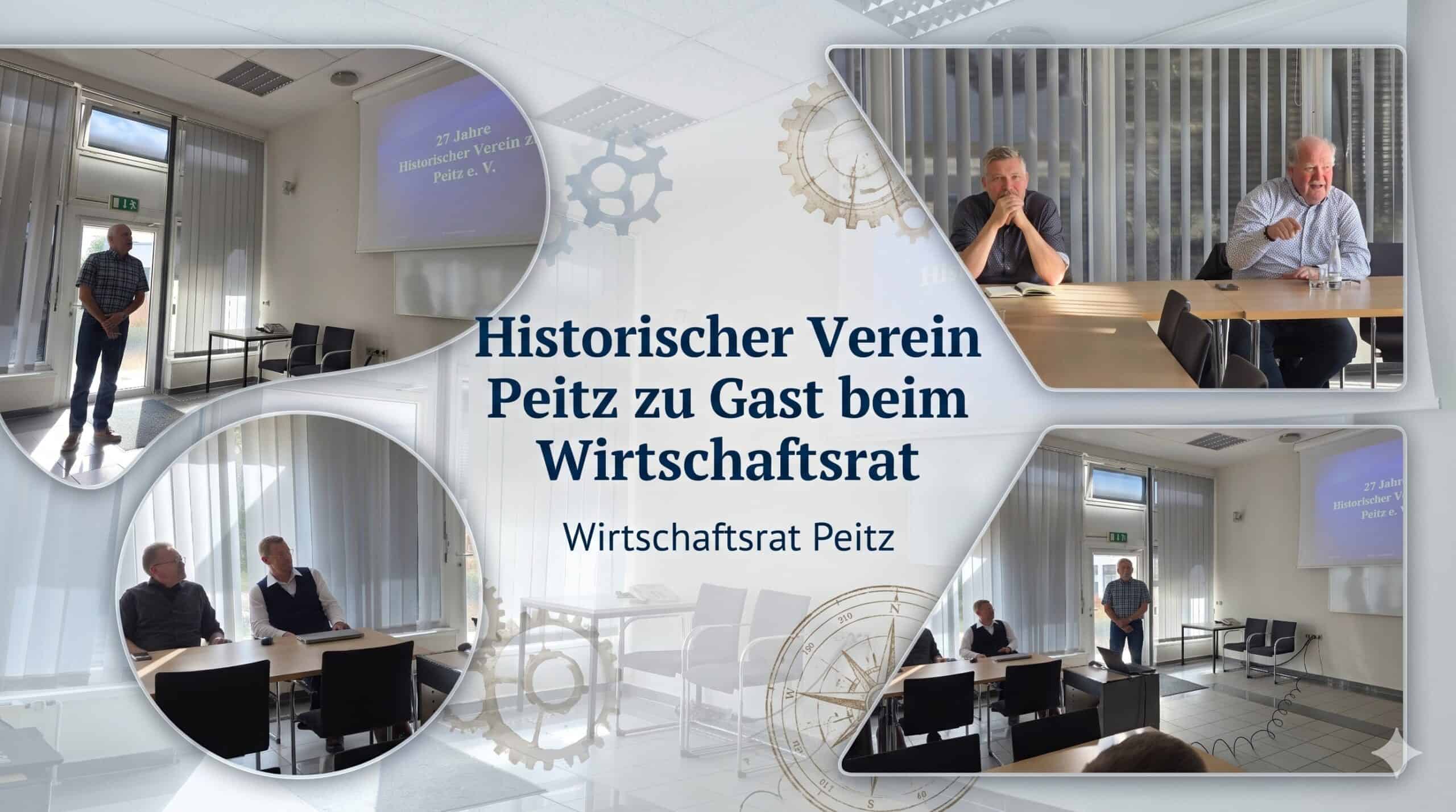 Historischer Verein Peitz zu Gast beim Wirtschaftsrat